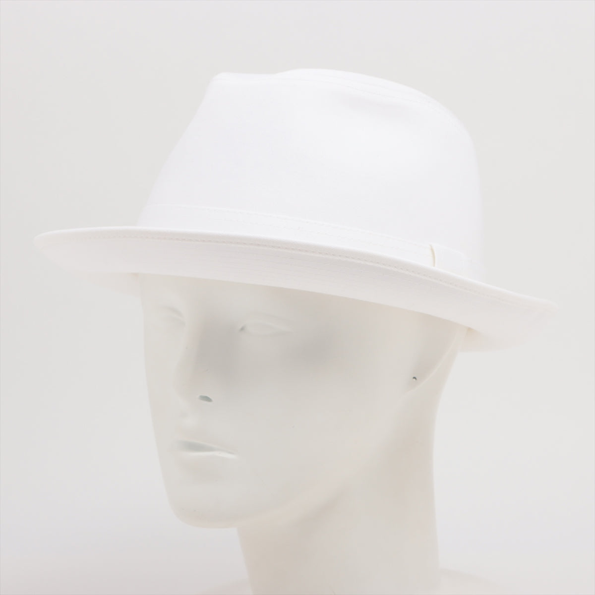 Hermès Hat 57 Cotton White