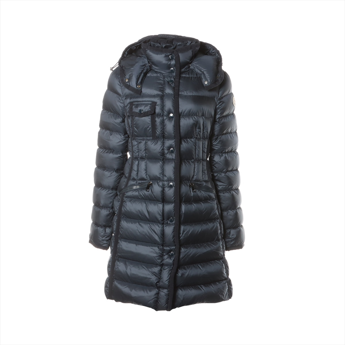 Moncler HERMINE 18 years Nylon Down coat 1 Ladies' Navy blue Removable