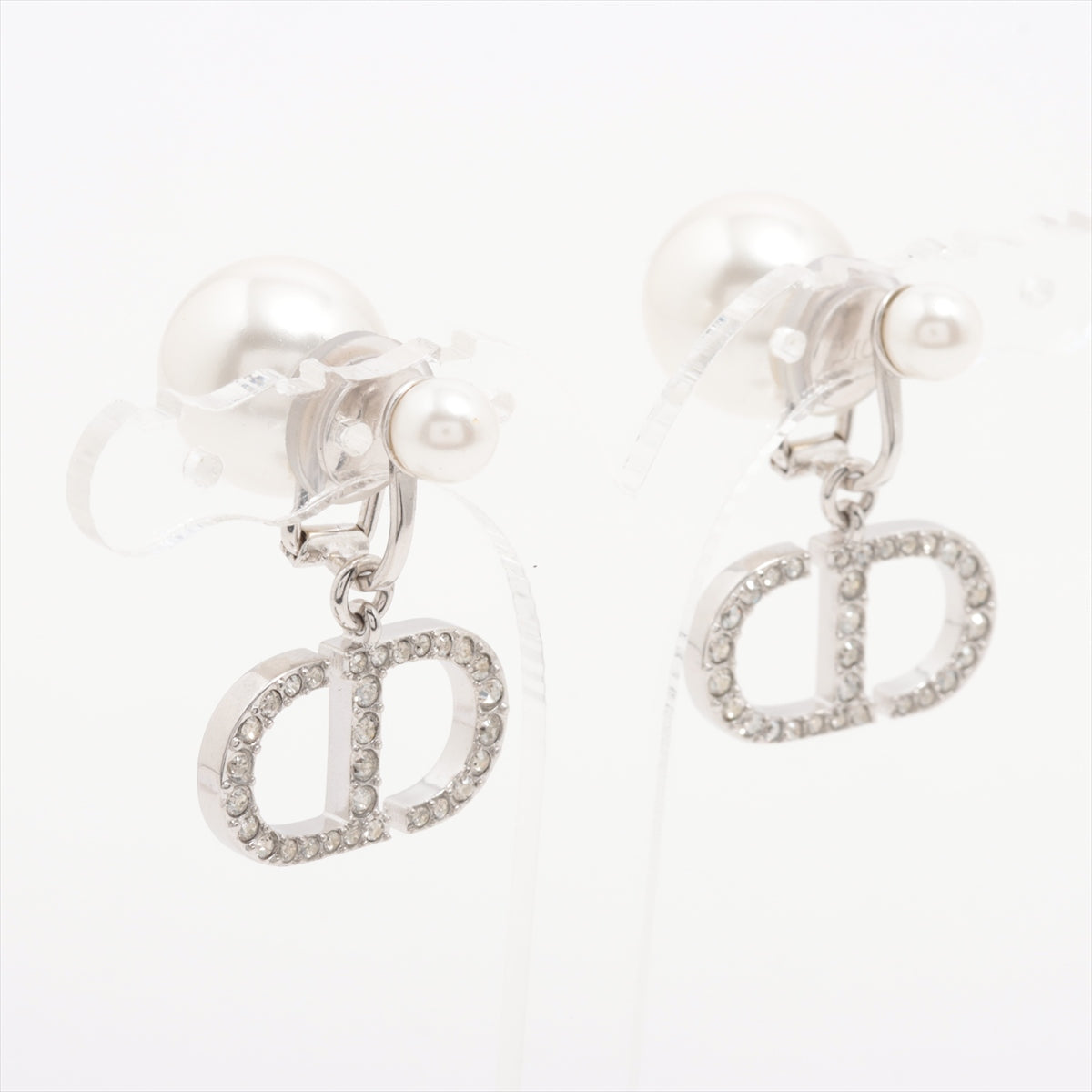 DIOR Dior Tribales  DIOR Tribal Earrings (for both ears) GP x Imitation pearl Silver