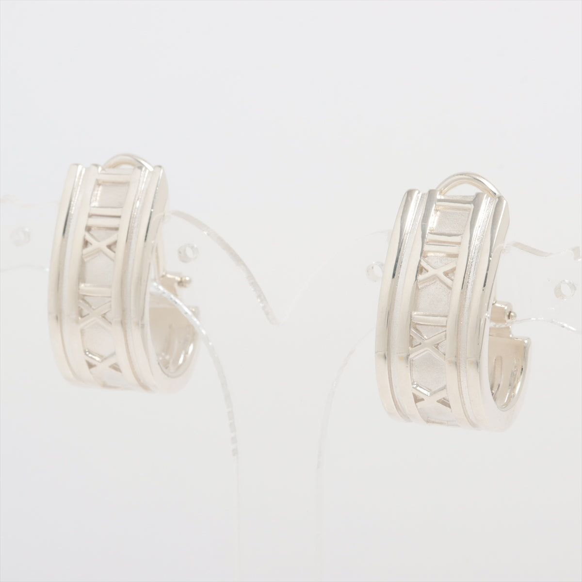 Tiffany Atlas Earrings (for both ears) 925 14.8g Silver