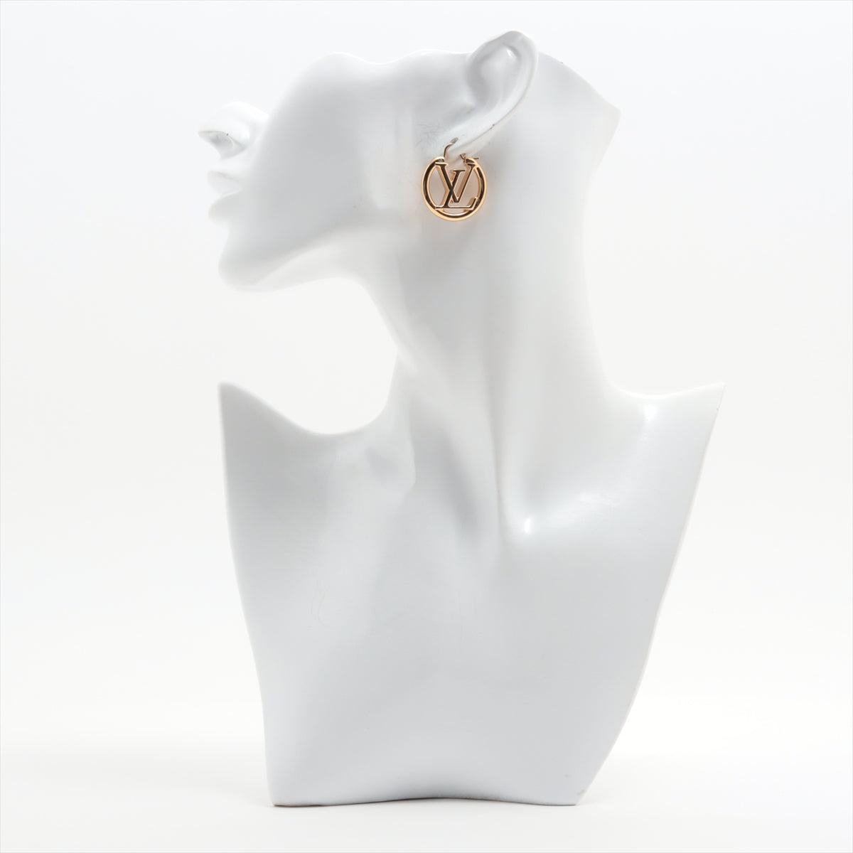 Louis Vuitton M00396 BOOKLE Dreille Louise LE2282 Piercing jewelry (for both ears) GP Gold