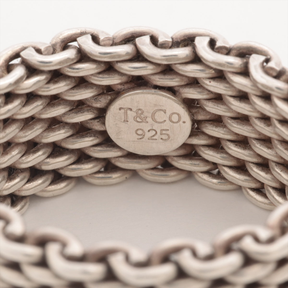 Tiffany Somerset rings 925 7.8g Silver
