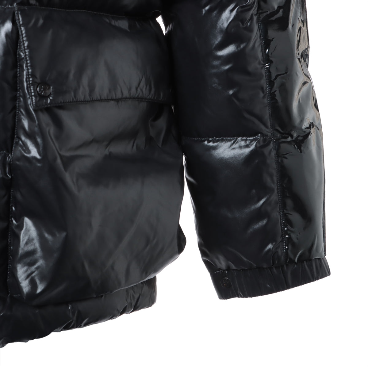 Moncler Genius Fragment NIEUPORT 19-year Nylon Down jacket 1 Men's Black  Removable hood Hiroshi Fujiwara