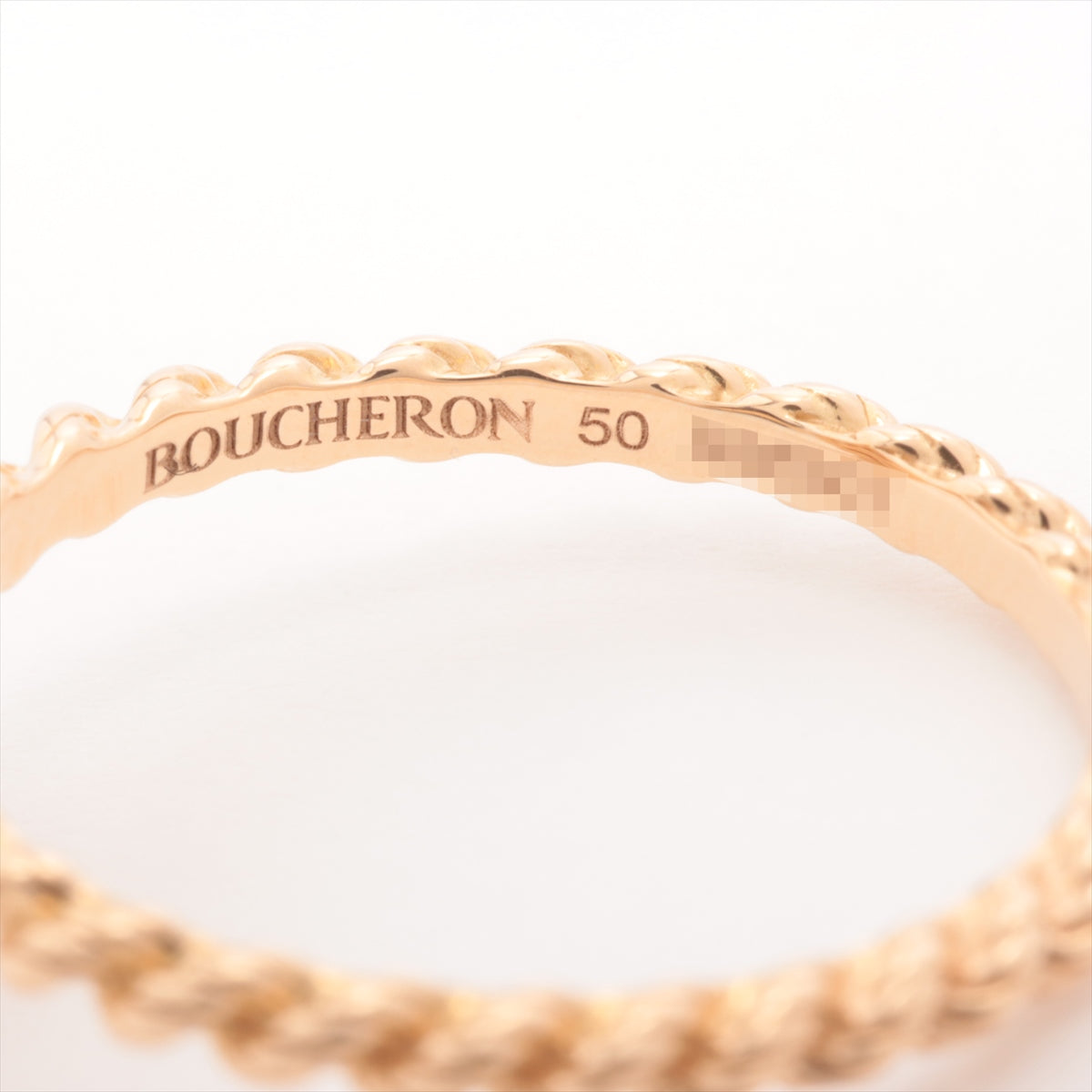 Boucheron Serpent Bohème diamond rings 750(PG) 2.0g JRG0267450 extra small