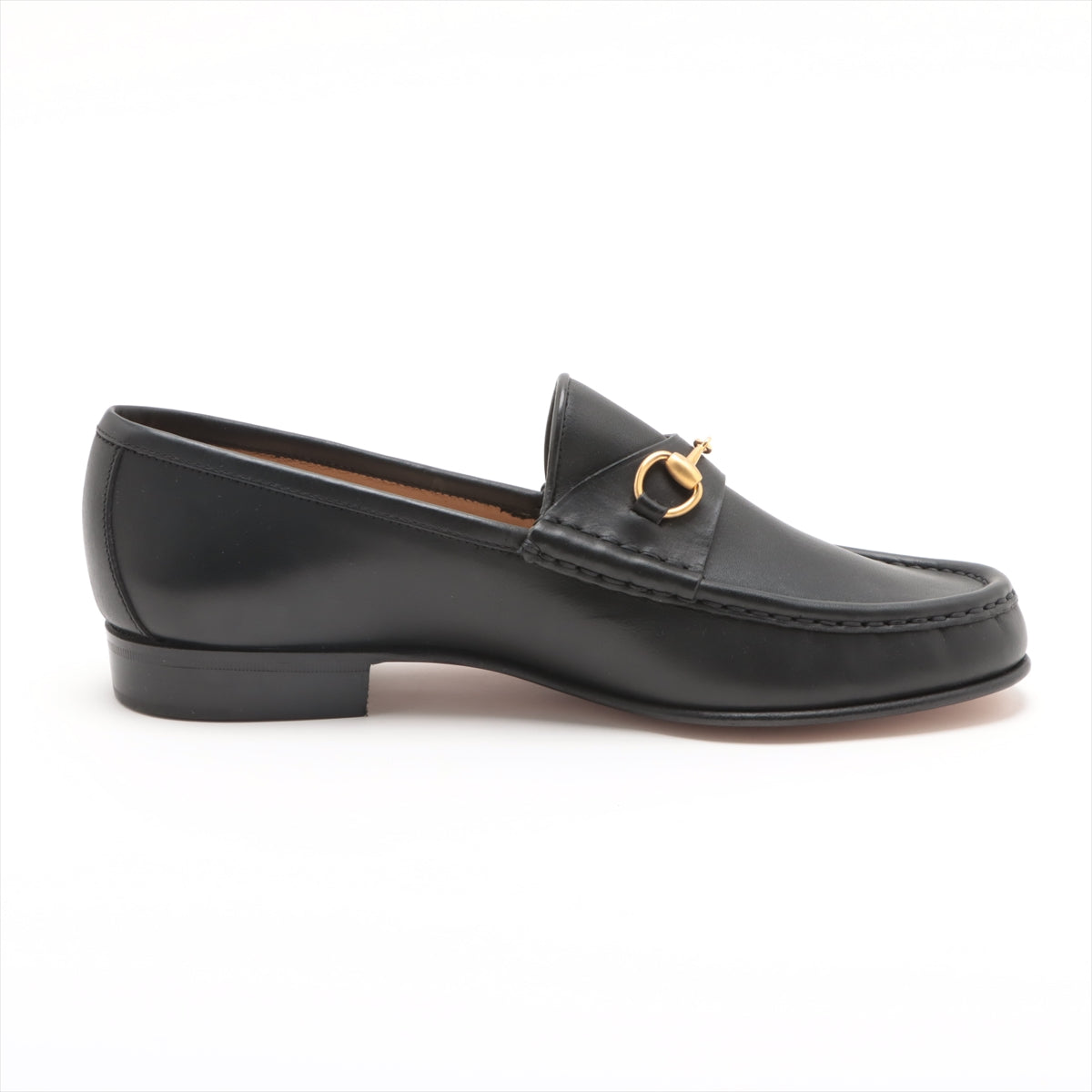 Gucci Leather Loafer 9 Ladies' Black 100 0255 Horse Bits