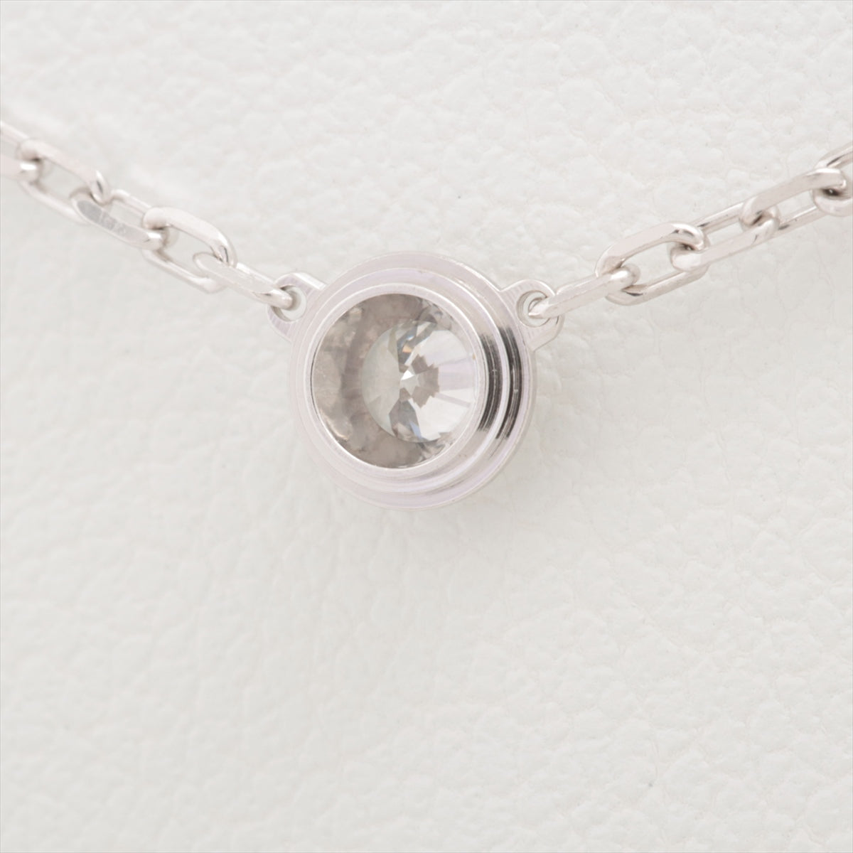 CRB7215400 - Diamants Légers necklace, LM - White gold, diamond - Cartier