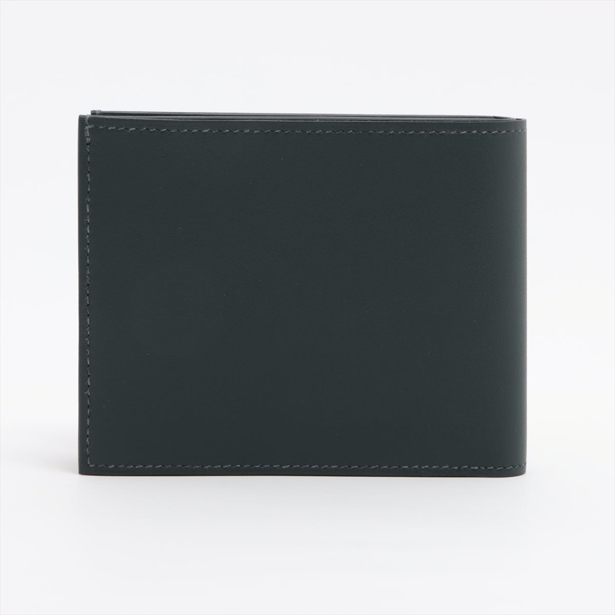 Hermès MC2 Copernicus Veau Swift Compact Wallet Dark green Gold Metal fittings B: 2023
