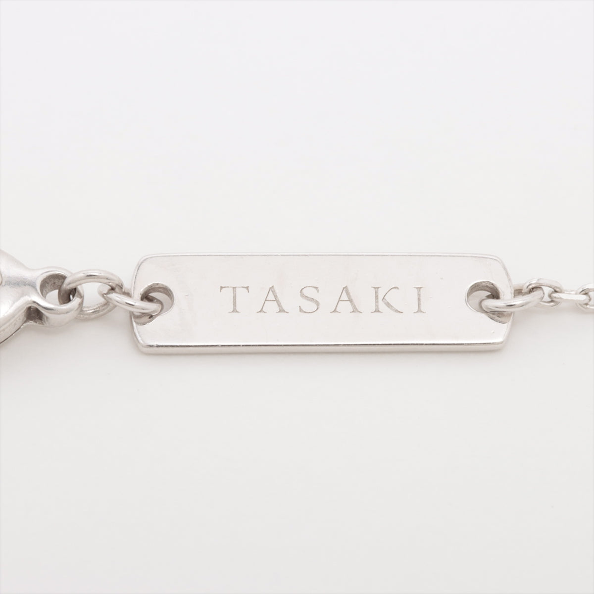 TASAKI Balance Signature Pearl Necklace 750(WG) 12.2g