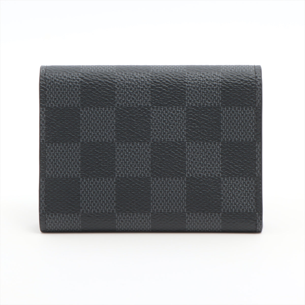 Louis Vuitton Damier Graphite Annveloop Cult de visite N63338 Black Card case With RFID response