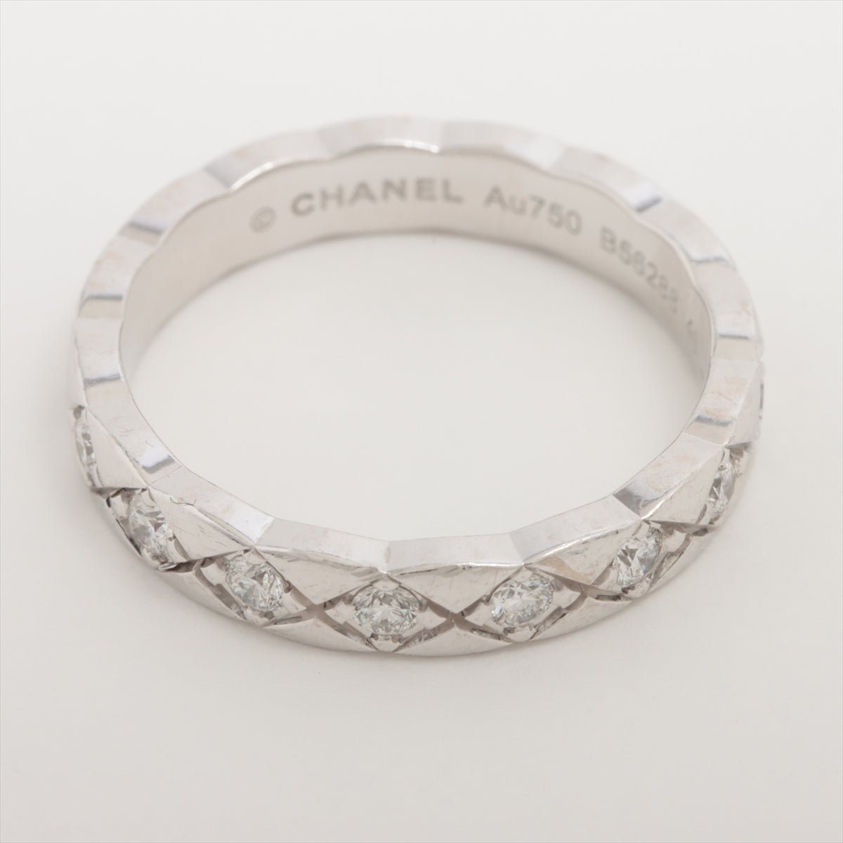 Chanel Coco Crush diamond rings 750(WG) 3.0g 46 J11871
