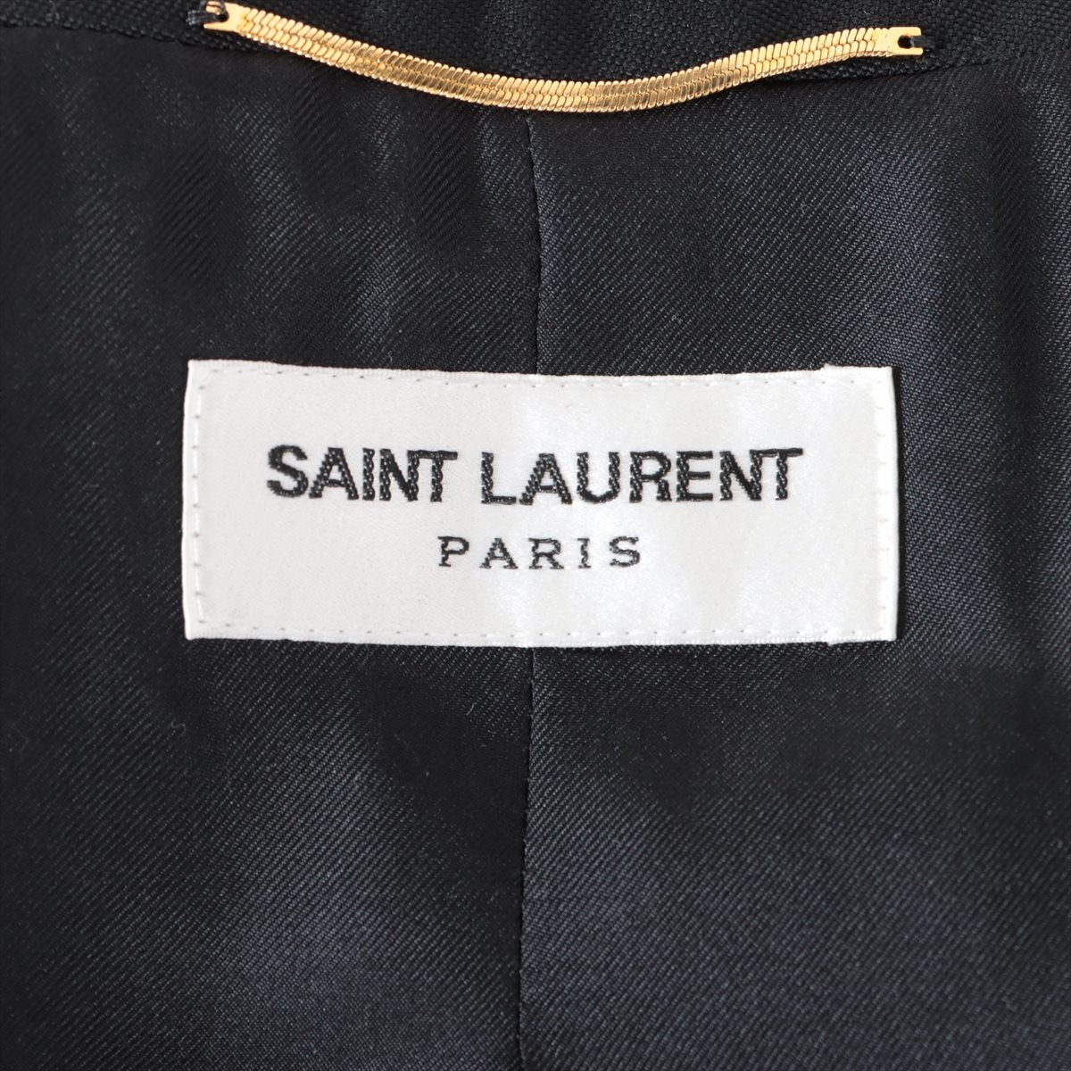 Saint Laurent Paris 22 years Wool & polyester Jacket F34 Ladies' Black  smoking 745304