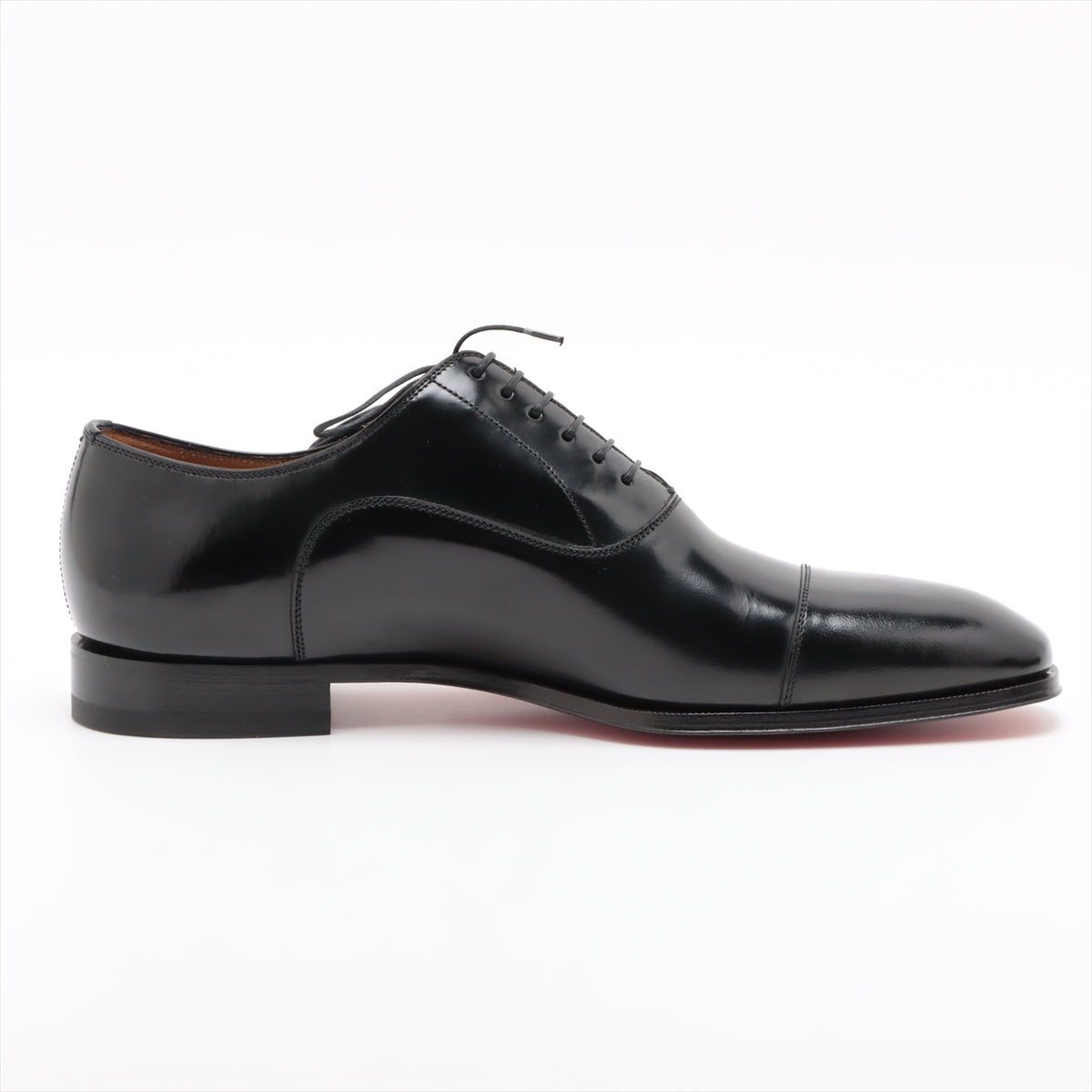 Christian Louboutin Leather Dress shoes 41 1/2 Men's Black ALPHA MALE FLAT Is there a replacement string