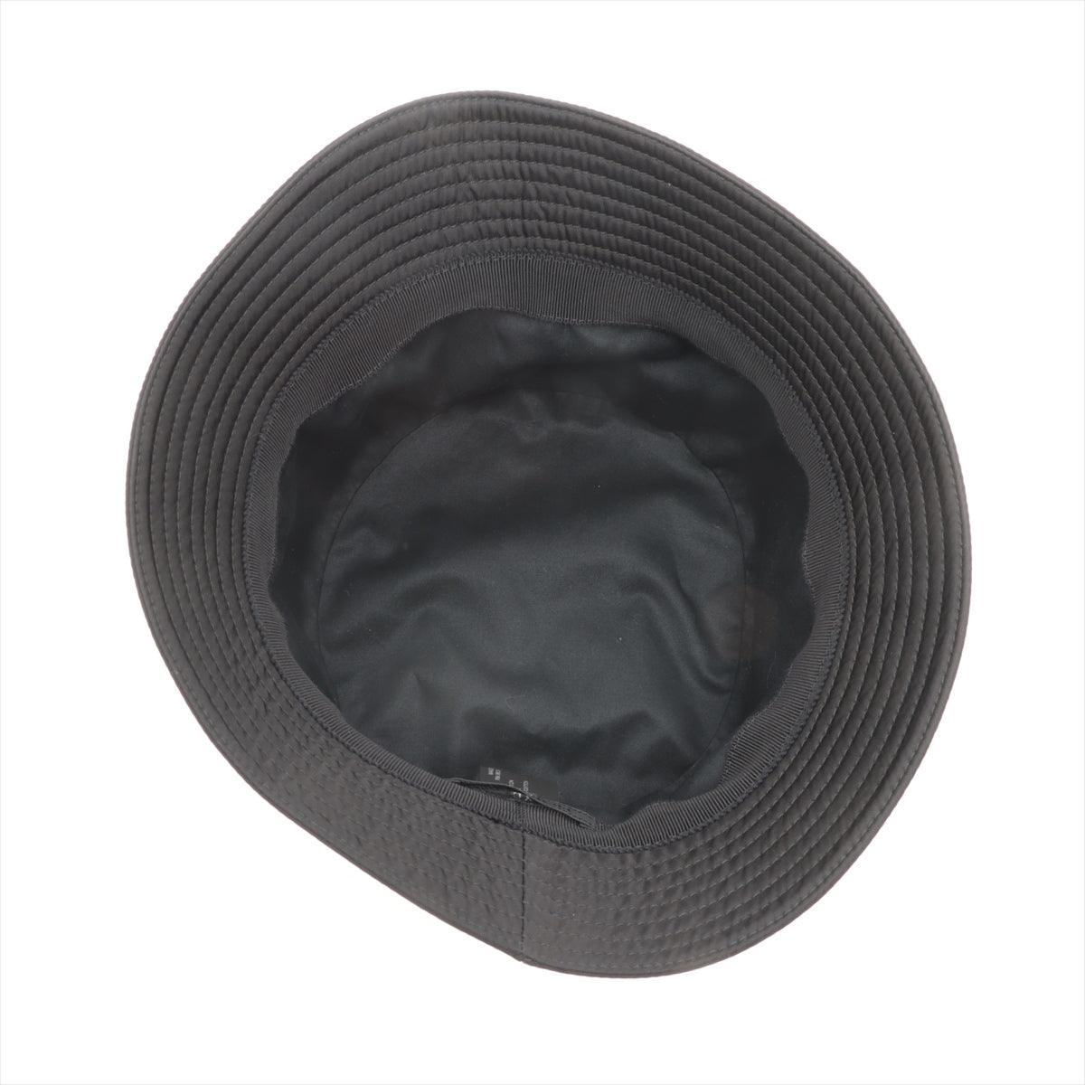 Prada 2HC137 Tessuto Hat XL Nylon Black