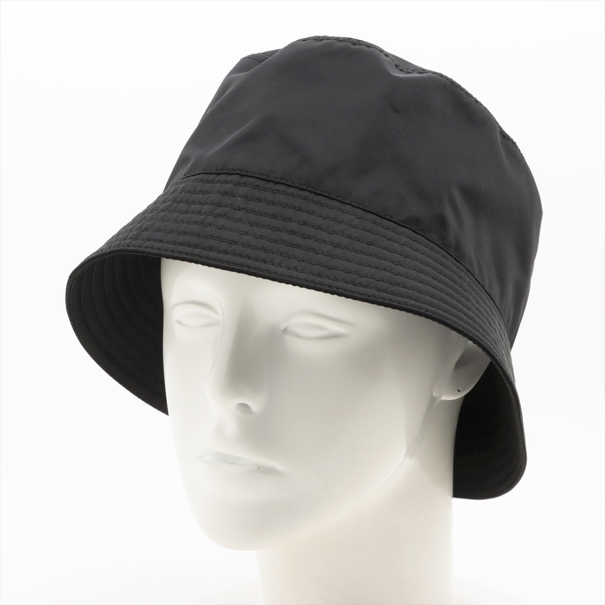 Prada 2HC137 Re Nylon Re Nylon Hat XL Polyamide Black