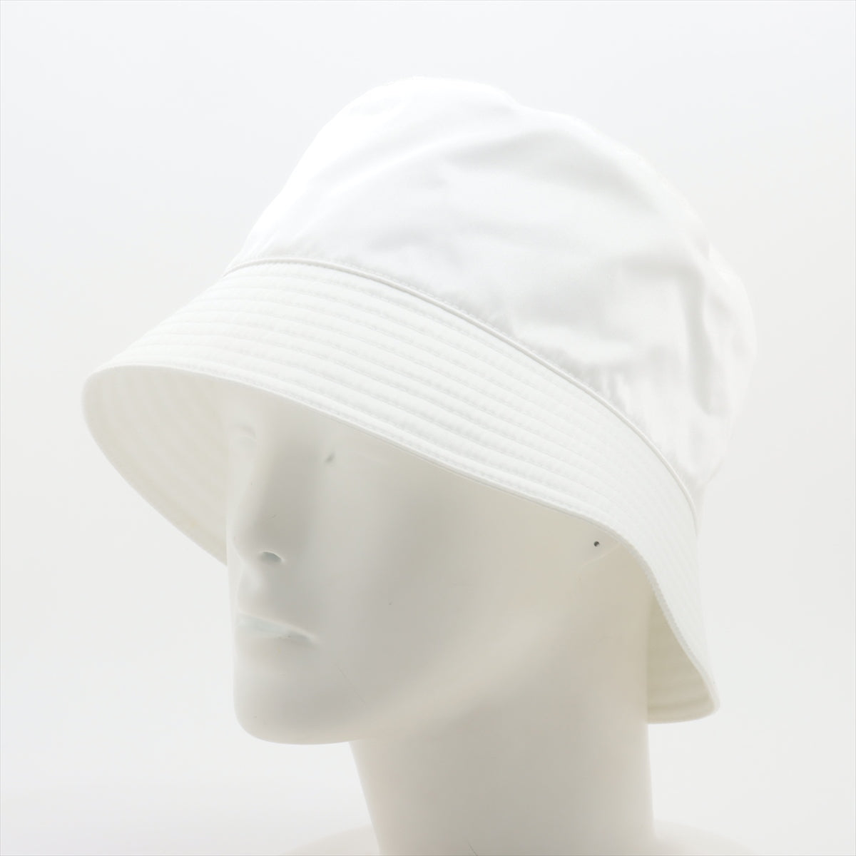 Prada 1HC137 Hat L Polyamide White