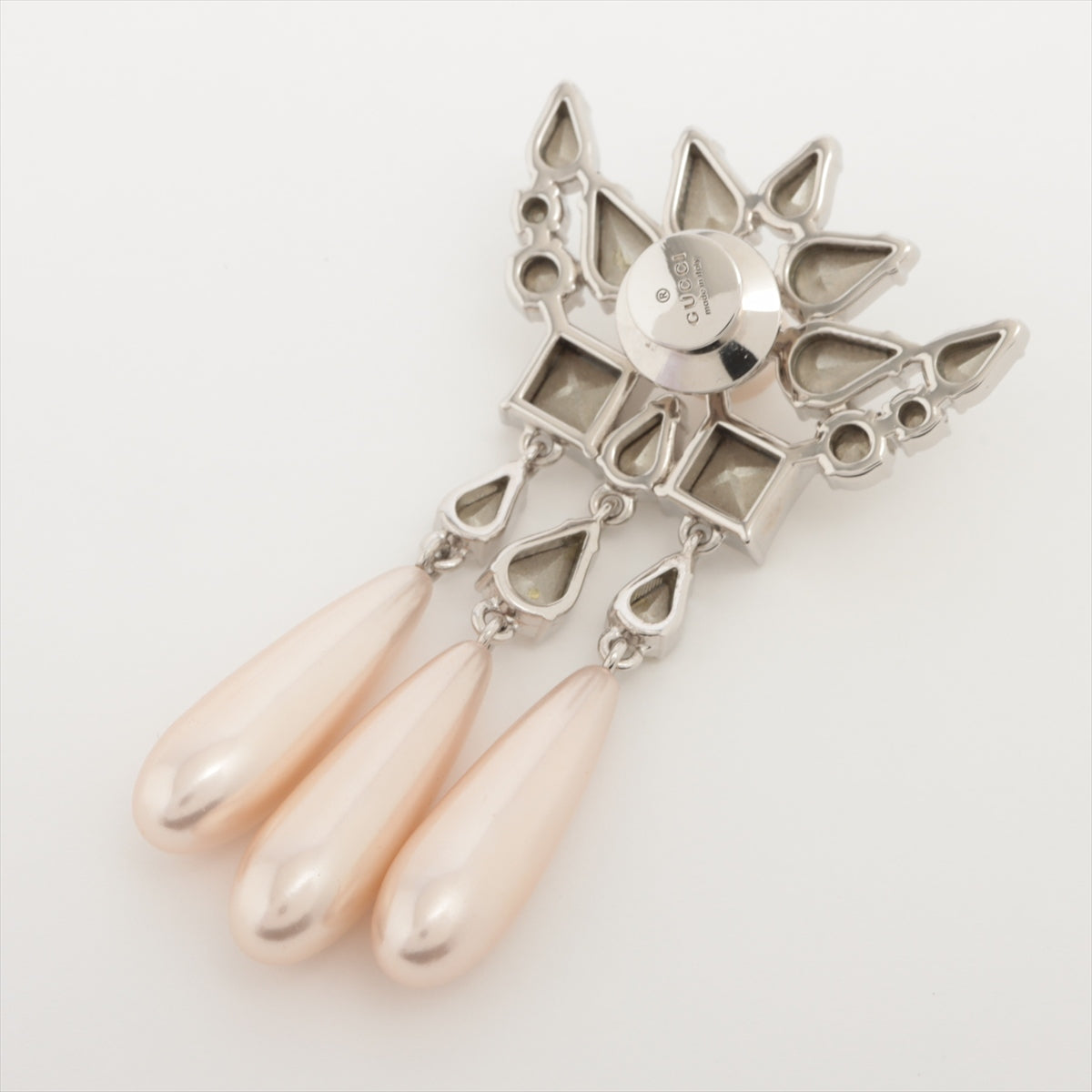 Rose gold Flora diamond & 18kt rose gold earrings | Gucci | MATCHES UK