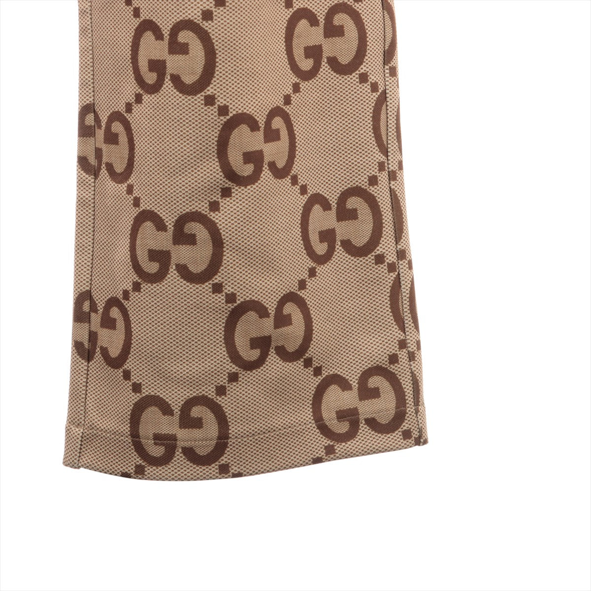 Gucci GG Cotton & polyester Track pants XS Ladies' Beige  685762