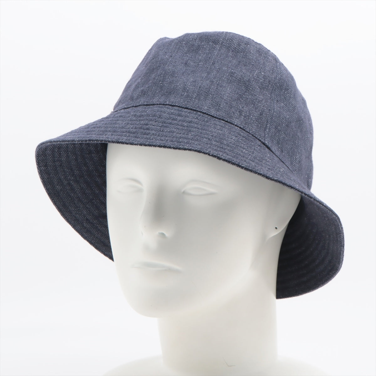 Hermès Serie Hat Hemp Blue Wears With odor
