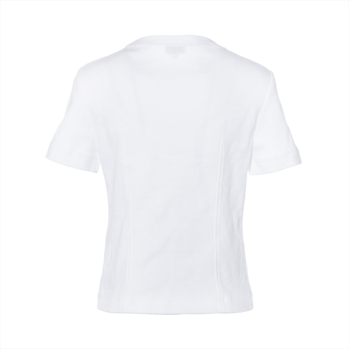 Chanel Coco Mark 23AW Cotton T-shirt 34 Ladies' White  P75952V65699