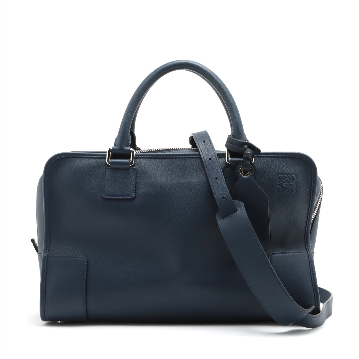 Loewe Amazona 36 Leather 2way handbag Blue