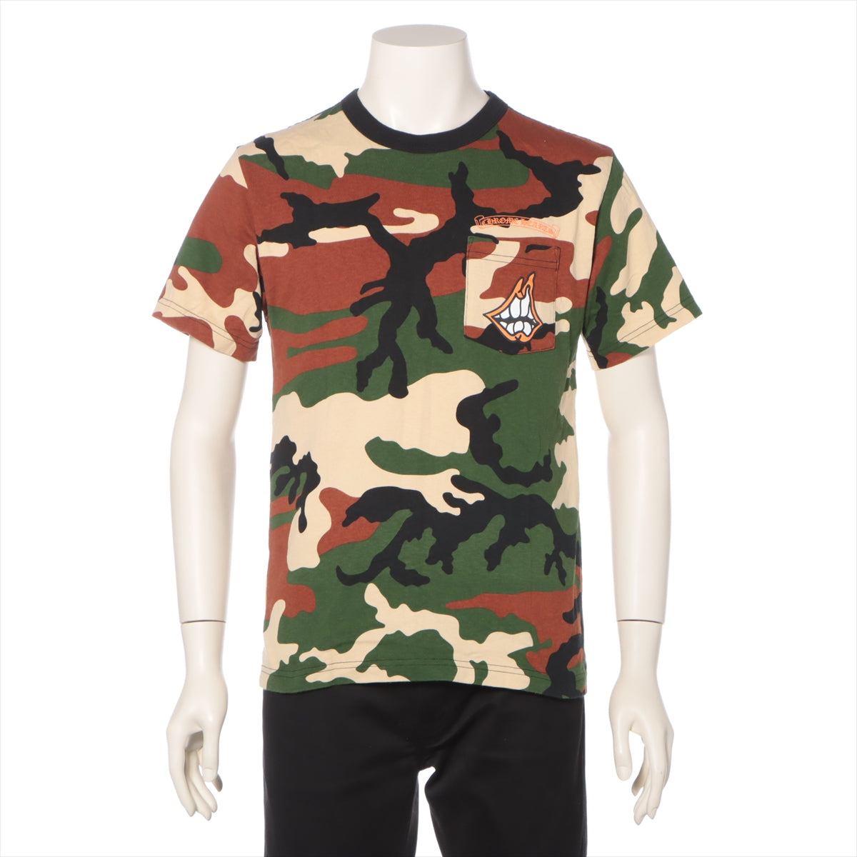 Chrome Hearts Matty Boy T-shirt Cotton size M Camouflage PPO CAUTION