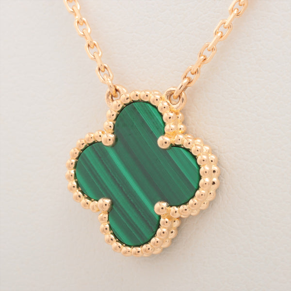 Van Cleef & Arpels Alhambra Malachite Necklace | Malachite necklace, Van  cleef arpels, Malachite