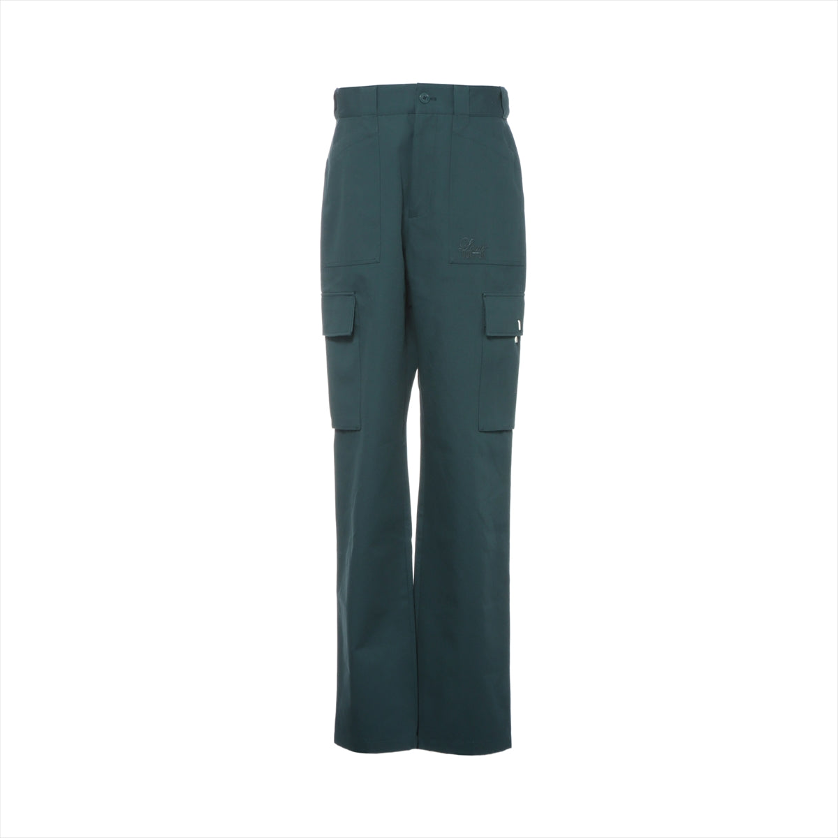 Louis Vuitton 22AW Cotton Pants 42 Men's Green  workwear cargo pants RM222