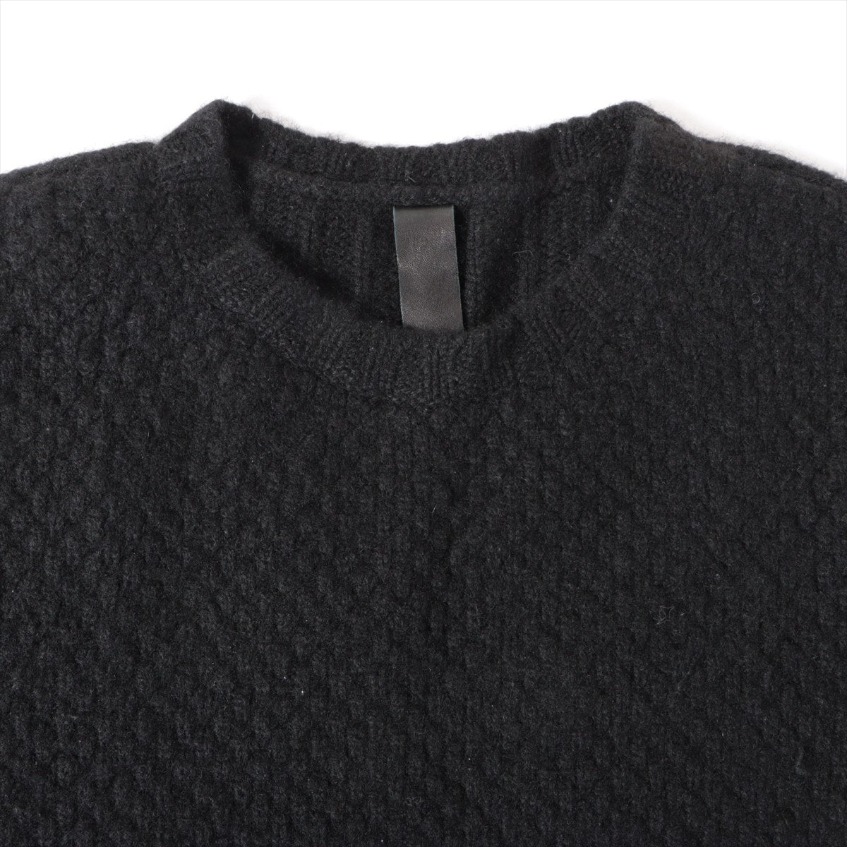 Chrome Hearts Knit Cashmere size S Black with cross patch