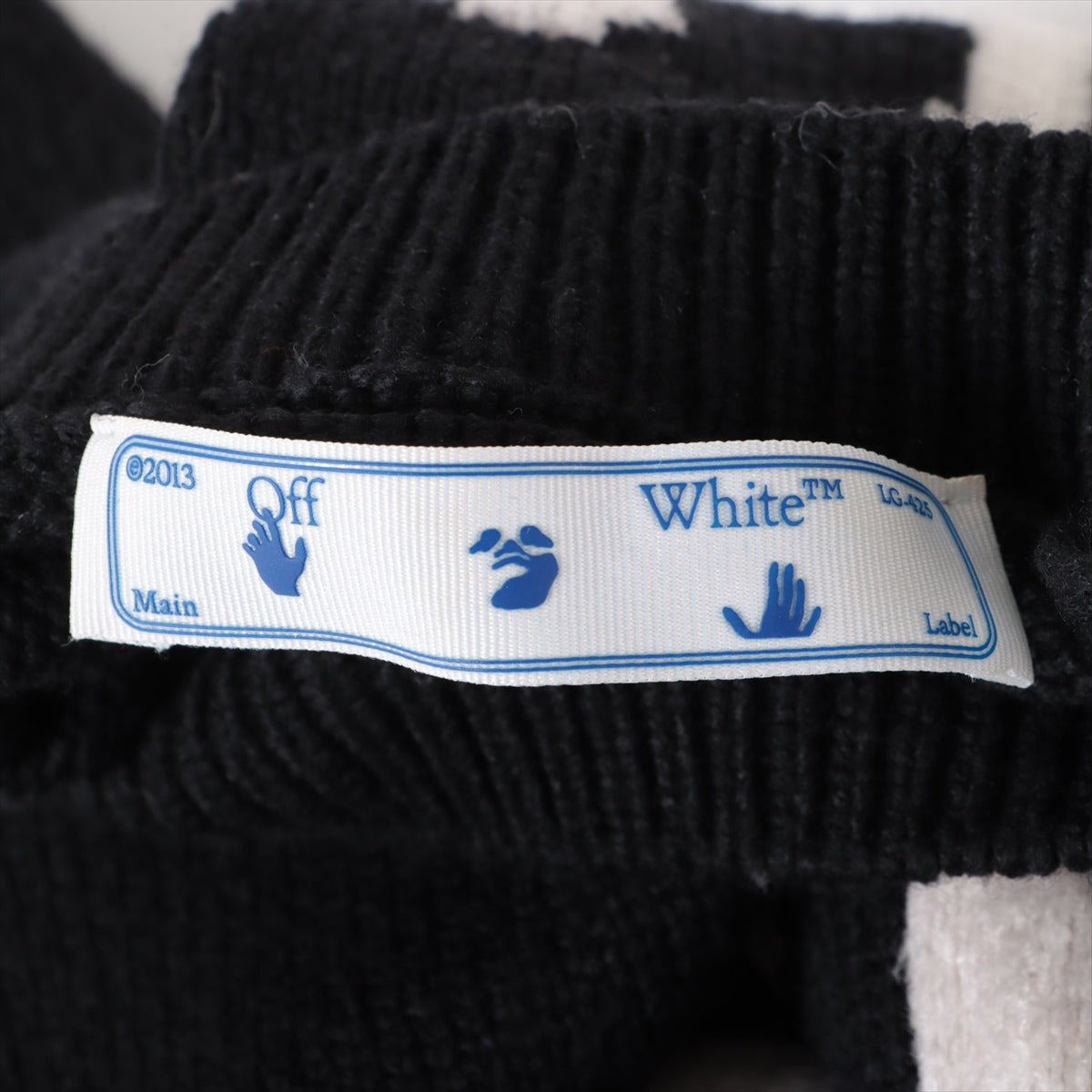 Off-White Wool & nylon Knit 40 Ladies' Black  OWHE017F20KNI001