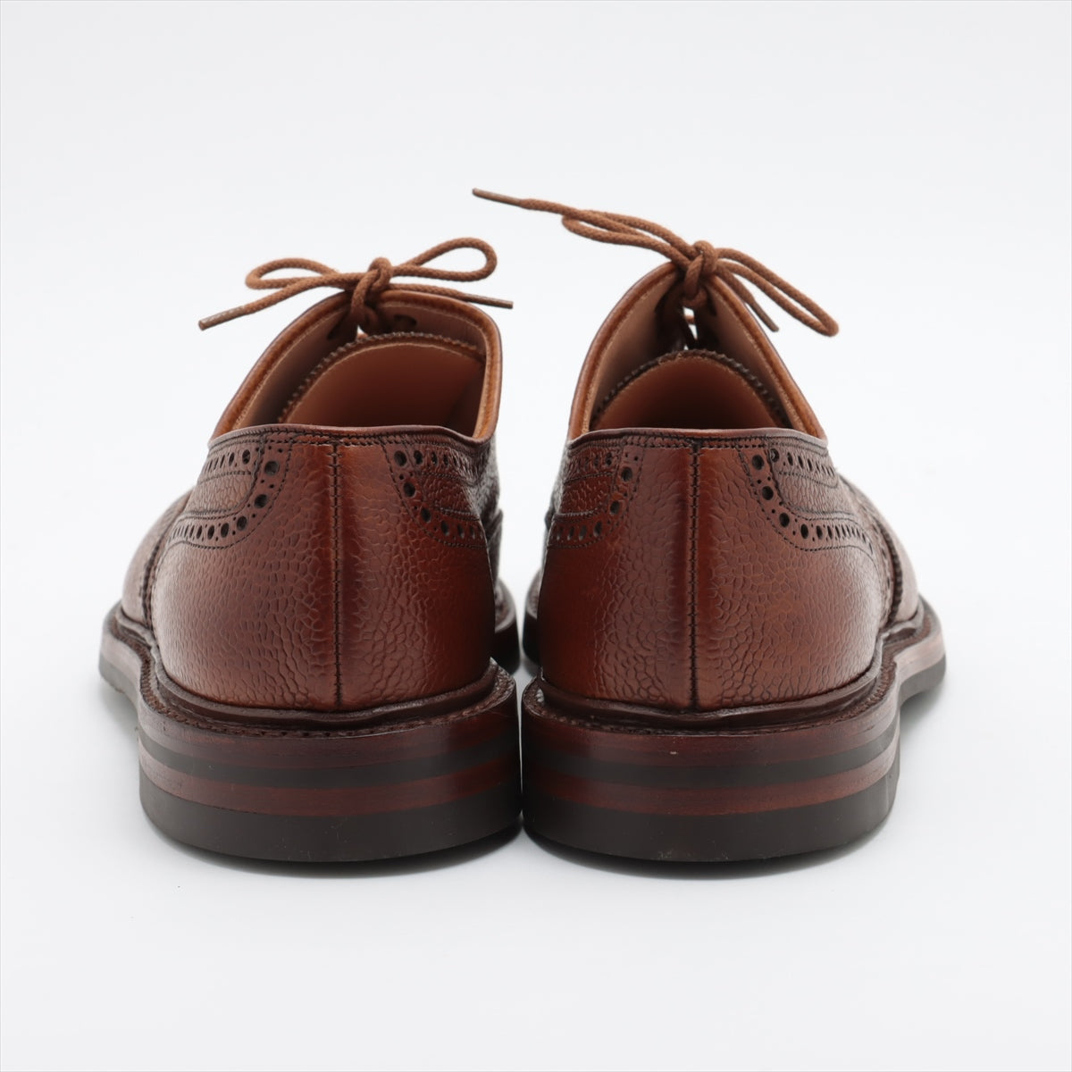 Crockett & Jones Leather Leather shoes 9E Men's Brown PEMBROKE2 wingtip