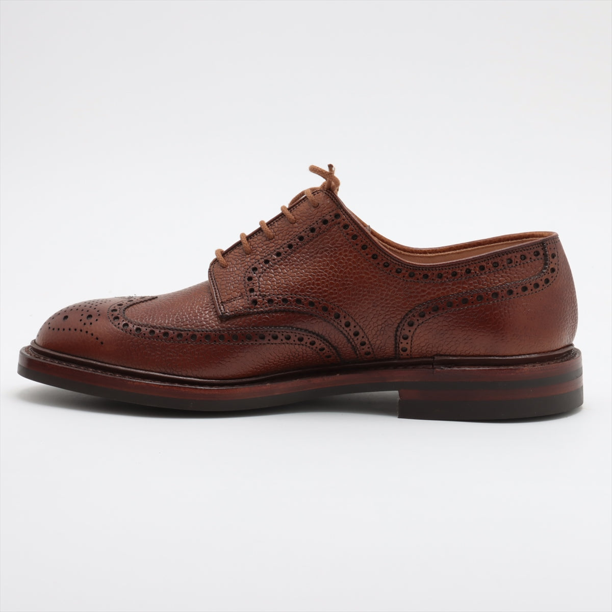 Crockett & Jones Leather Leather shoes 9E Men's Brown PEMBROKE2 wingtip