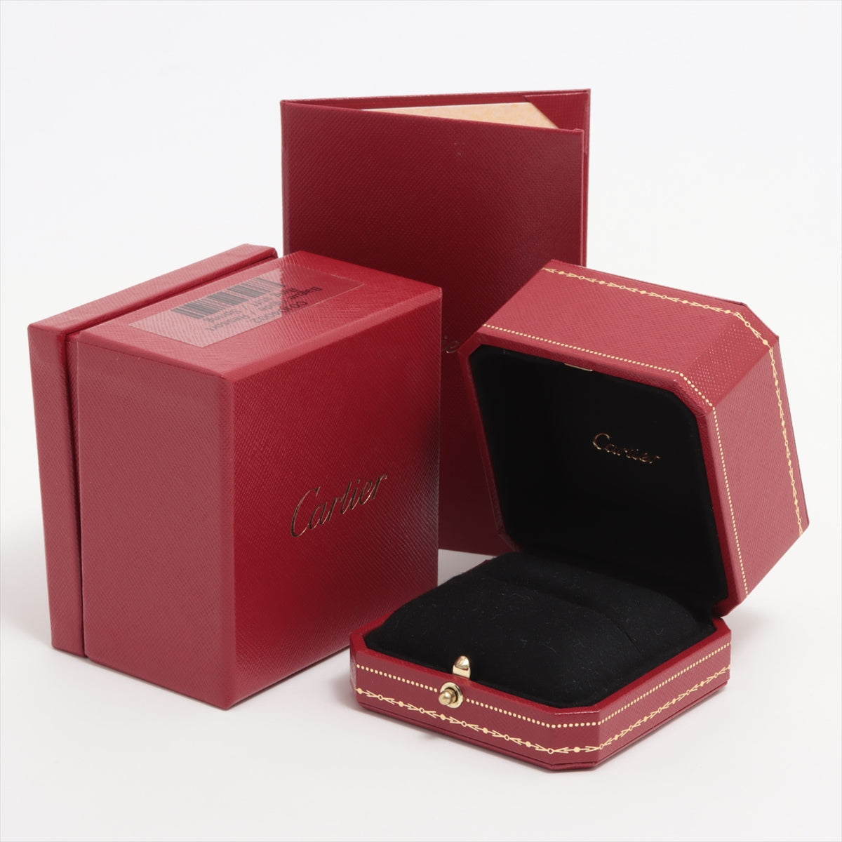 Cartier Maillon Panthère 4P diamond rings 750(PG) 3.8g 49 CRB4080549