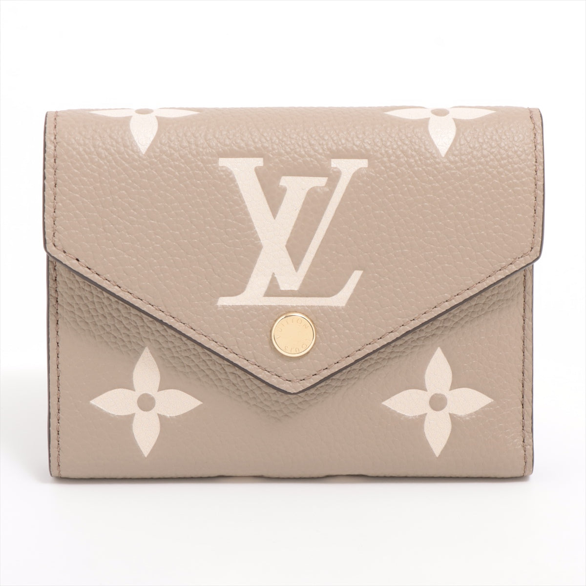 Louis Vuitton monogram empreinte Portefeuille Victorine M81861 There was an RFID response
