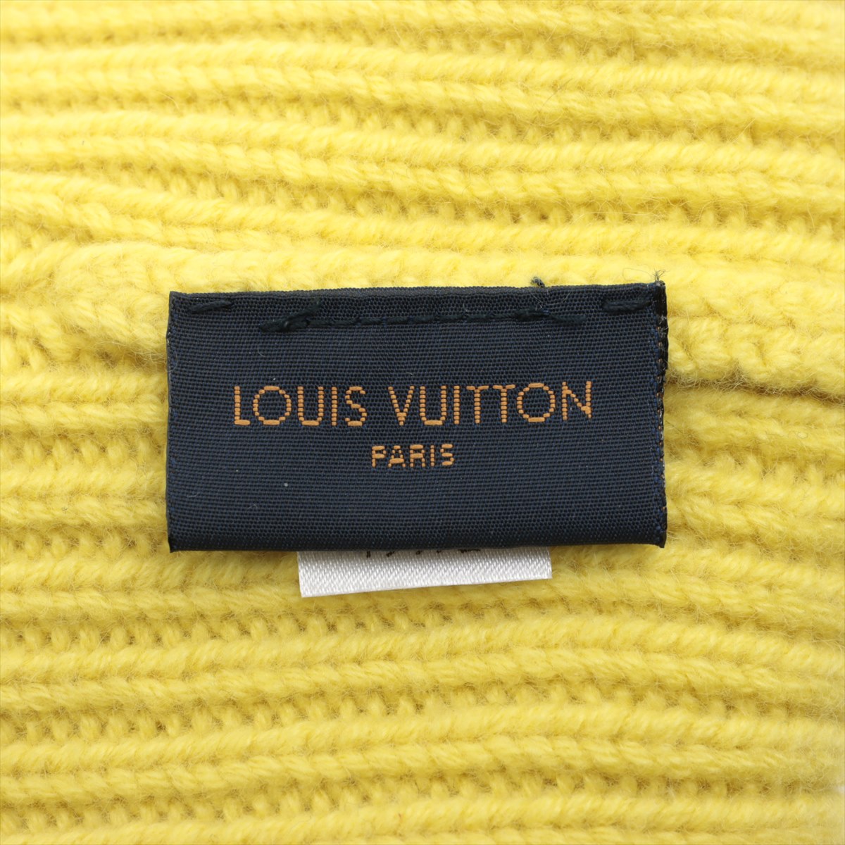 Louis Vuitton Bonnet LV Ahead MY1221 Knit cap Cashmere Yellow MP3251