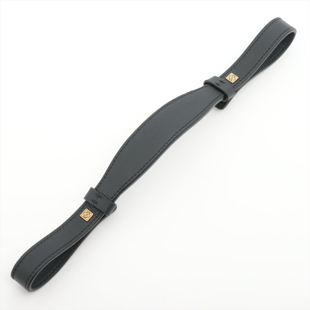 Loewe Strap calf Black branded short strap