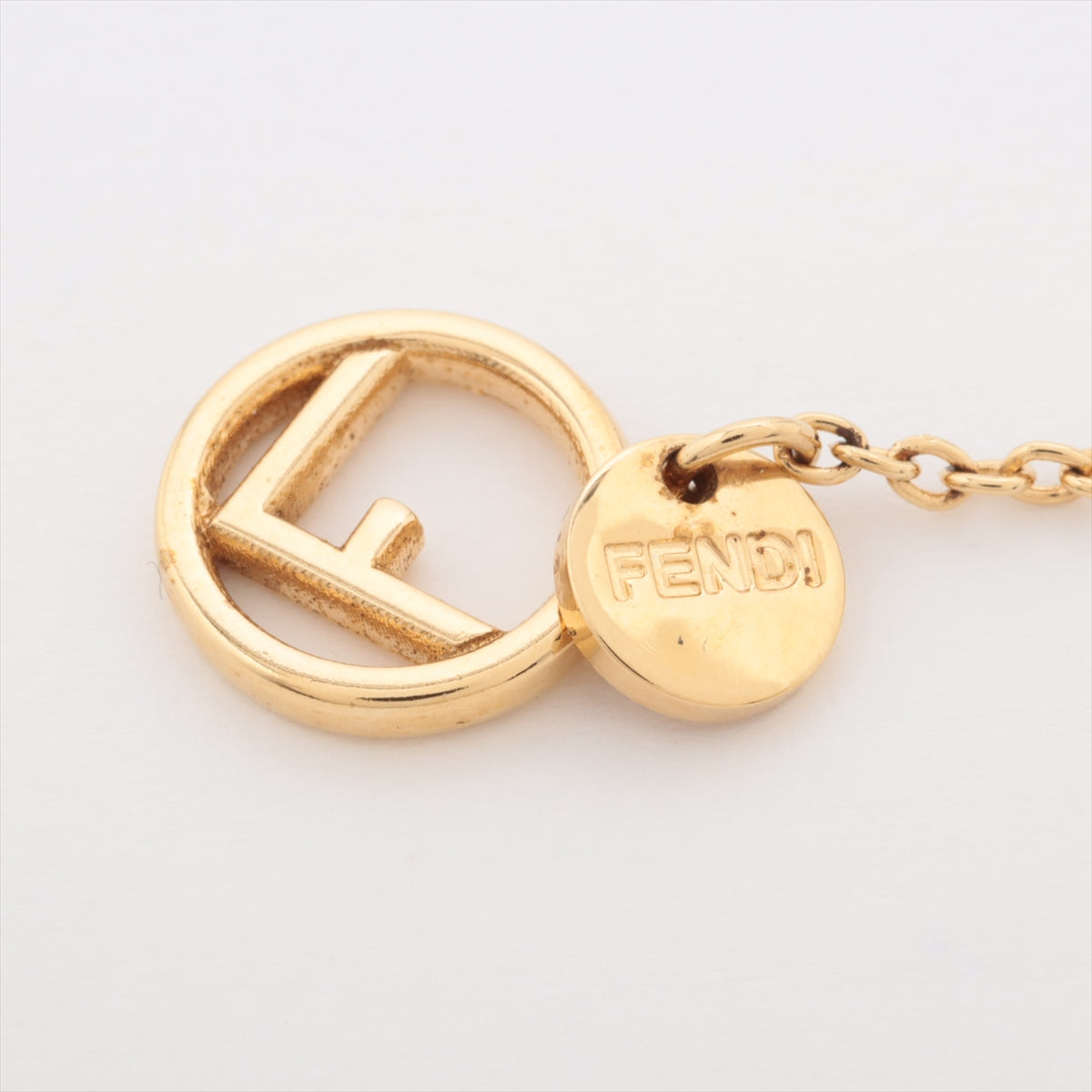 Fendi F is Fendi Bracelet GP×inestone Gold