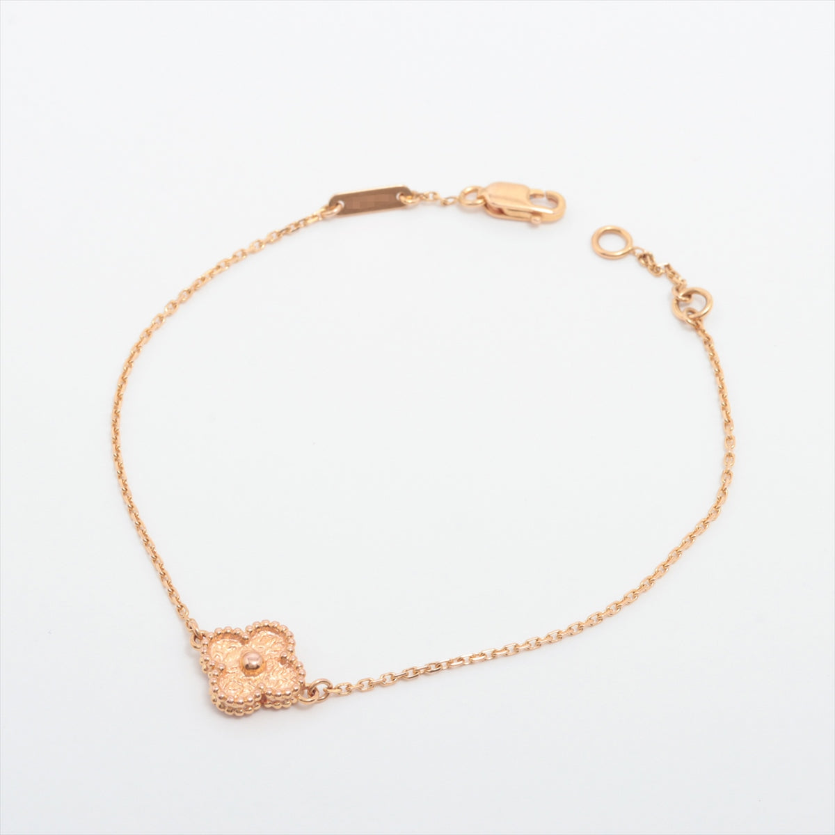 Van Cleef & Arpels Sweet Alhambra Bracelet 750(YG) 2.3g