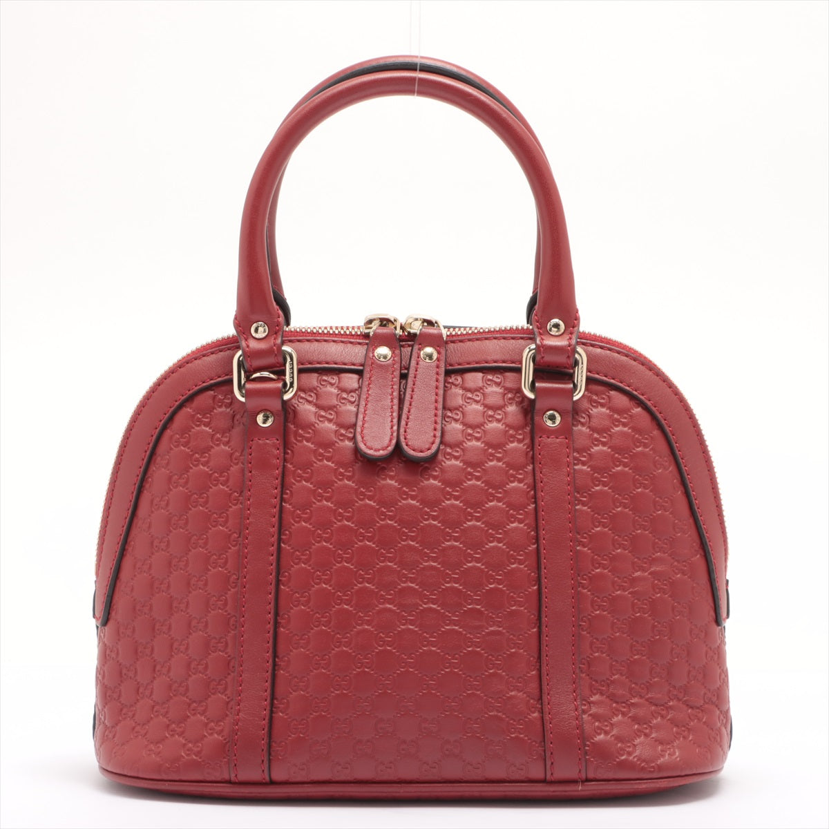 Gucci Micro Gucci Leather 2way shoulder bag Red 449654