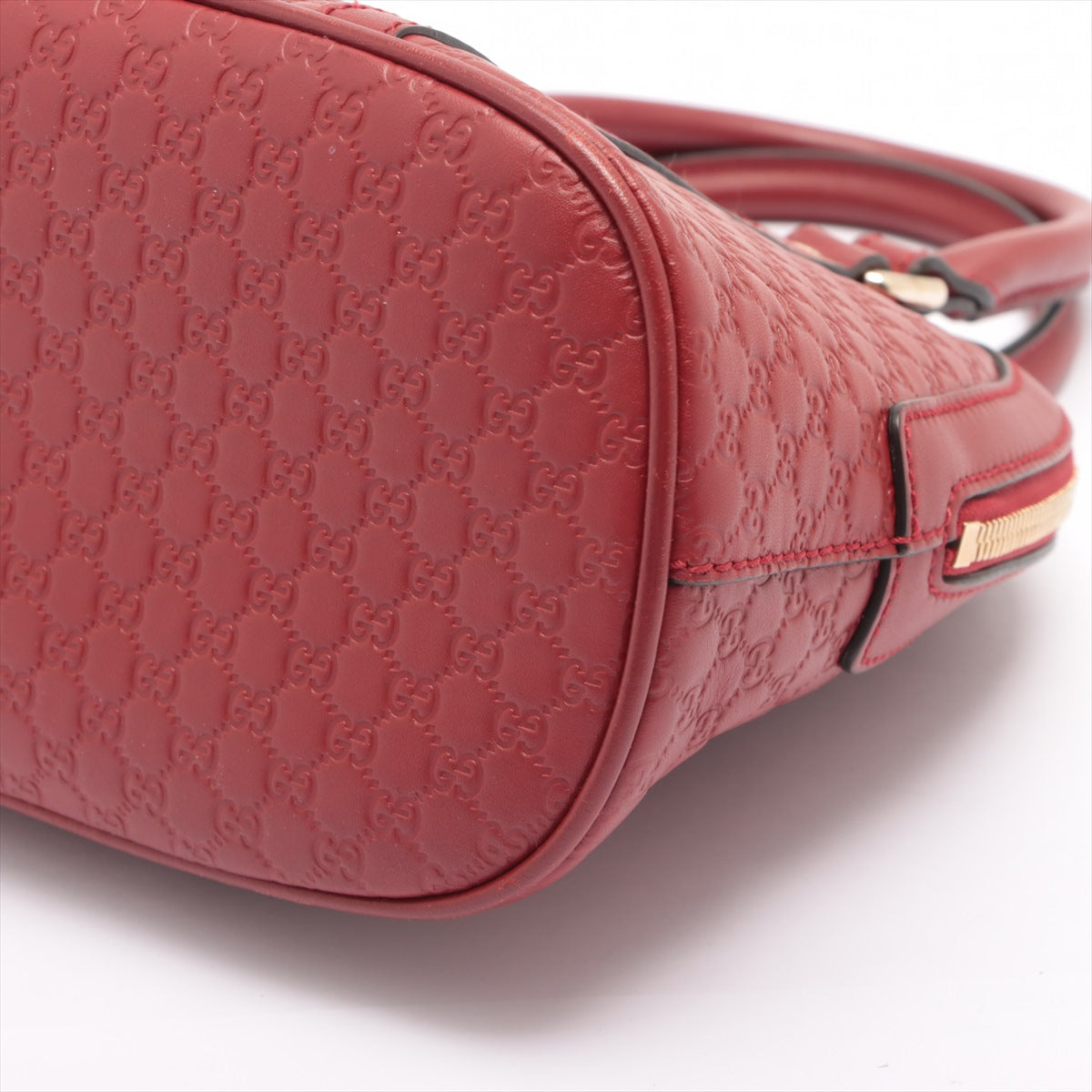 Gucci Micro Gucci Leather 2way shoulder bag Red 449654