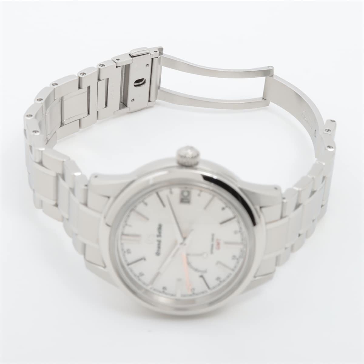Grand Seiko Elegance Collection GMT SBGE269 SS AT Silver-Face Extra Link 1