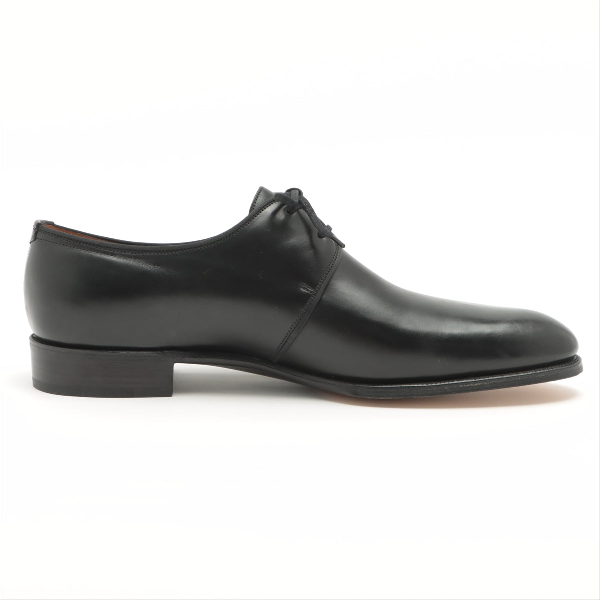 John Lobb Leather Leather shoes 11E Men's Black With genuine shoe tree