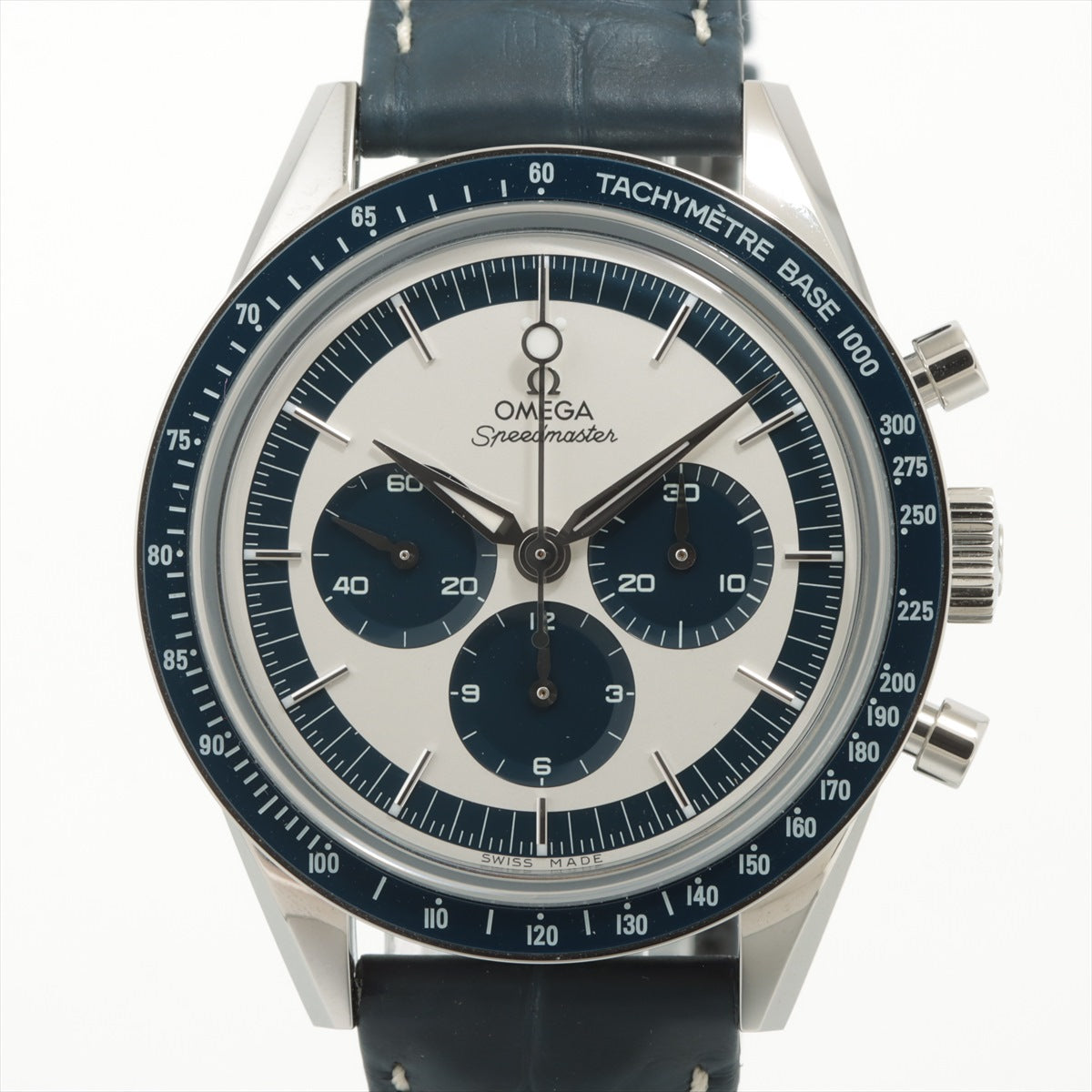 Omega Speedmaster Moonwatch CK2998 Limited to 2998 books worldwide 311.33.40.30.02.001 SS & leather Stem-winder Silver-Face