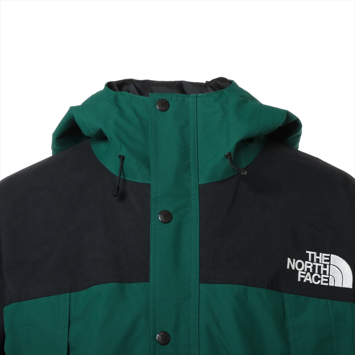 The North Face Nylon Mountain hoodie XXL Men's Green x black  Mountain lights