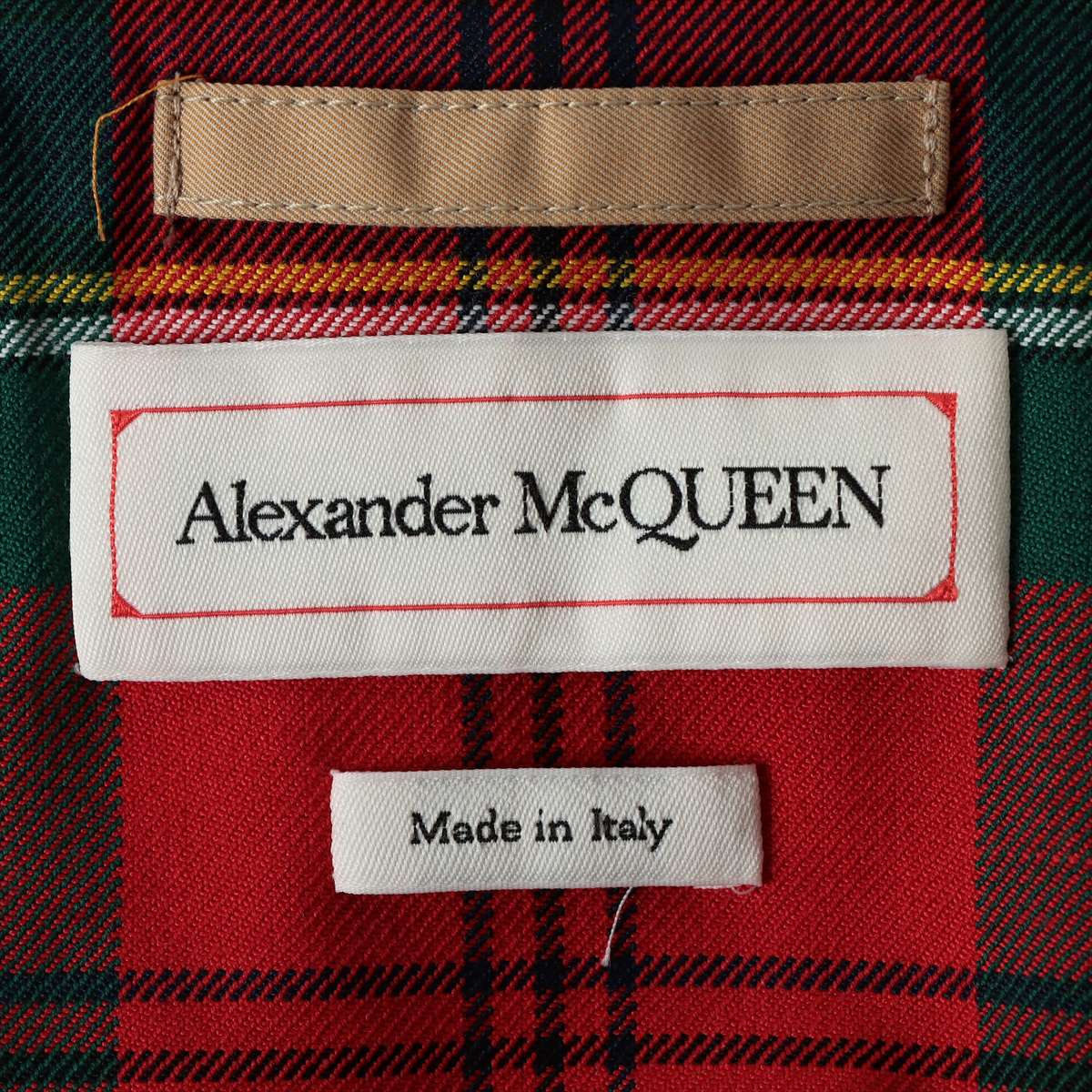 Alexander McQueen Cotton & polyester Trench coat 46 Men's Beige