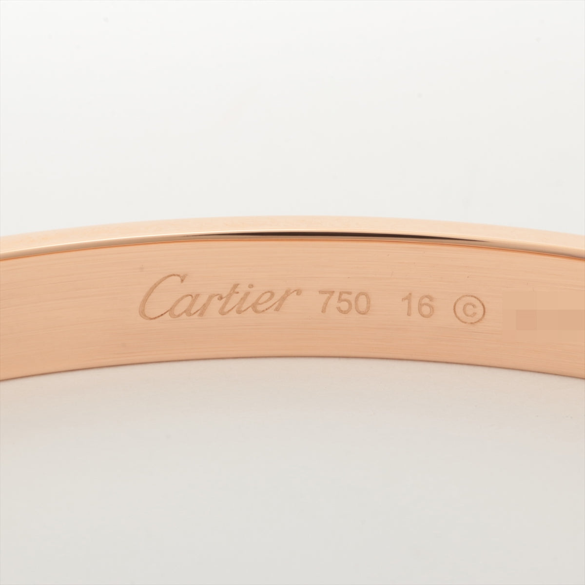 Cartier Love Bracelet 750(PG) 27.3g 16 With screwdriver