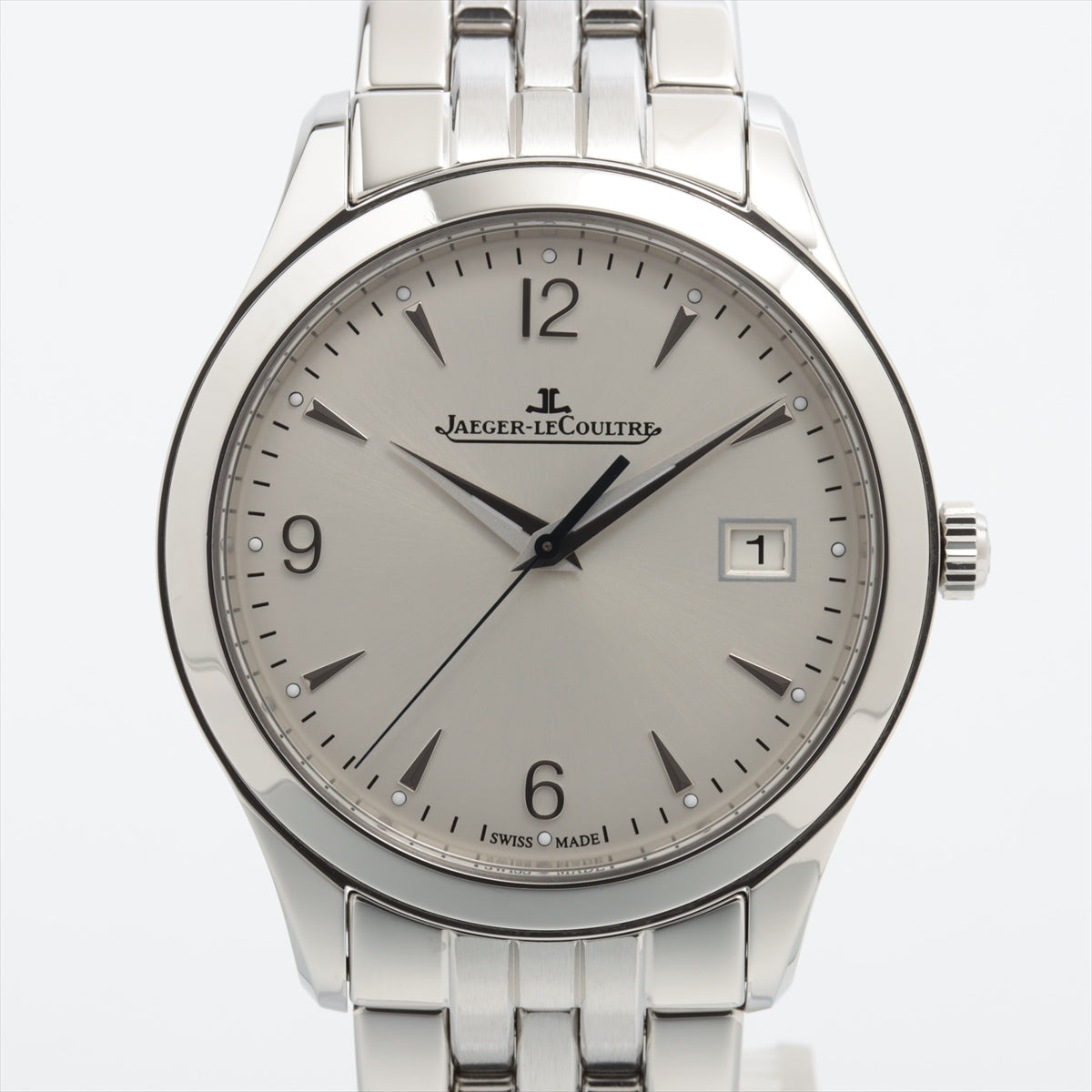 Jaeger-LeCoultre Master Control Date Q1548120 SS AT Silver-Face Extra-Link3