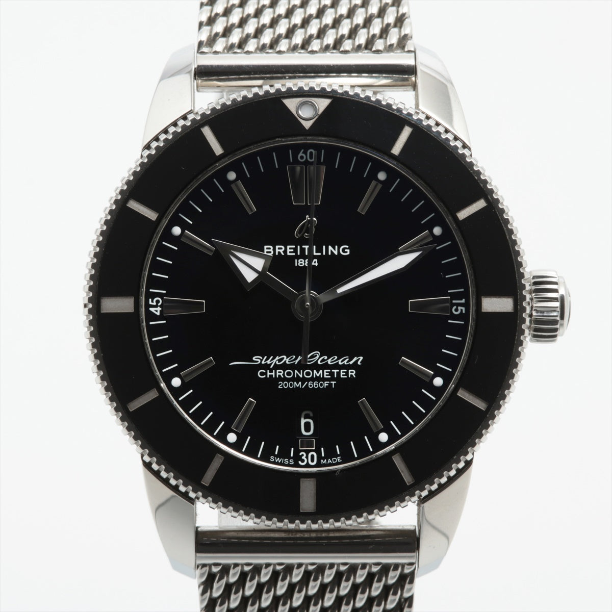 Breitling Superocean Heritage B20 AB2030 SS AT Black-Face