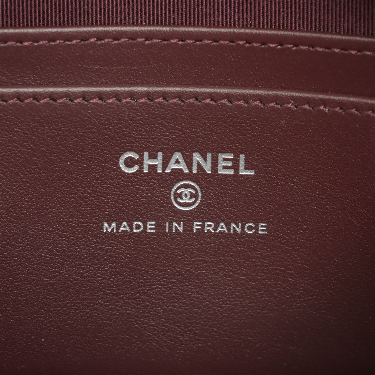 Chanel Matelasse Caviarskin Chain shoulder bag Camera Bag Black Silver Metal fittings 31st