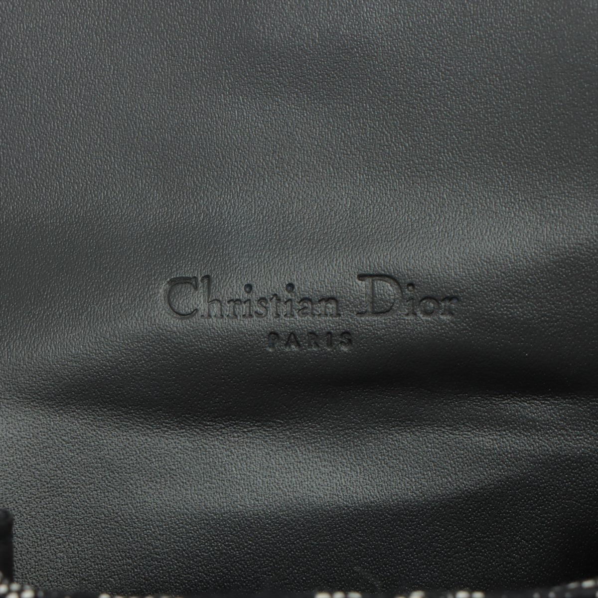 Christian Dior Trotter Saddle Canvas & leather Waist bag Navy blue
