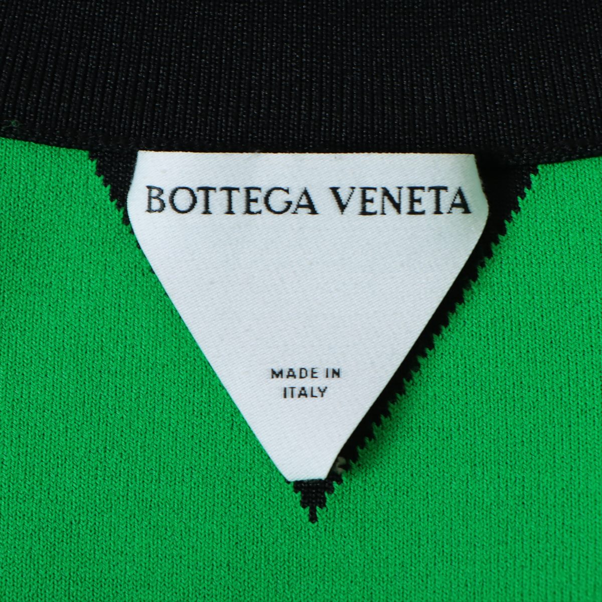 Bottega Veneta 21AW Viscose x polyester Sweatsuit S Men's Green x black  Zip up track jacket